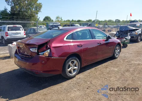 2016 Chevrolet Malibu Ls z USA, uszkodzony, nr VIN 1G1ZB5ST6GF269495